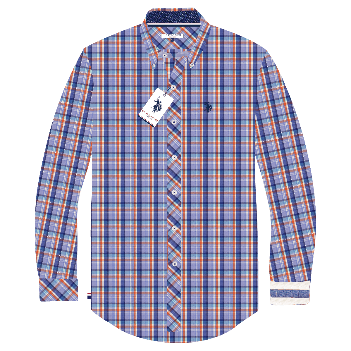 Camisa Manga Larga Hombre Estampada www.treshop.com.co