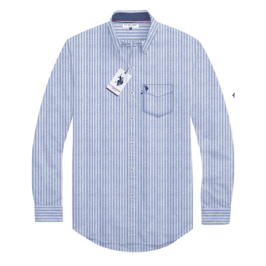 Camisa Manga Larga Hombre Estampada www.treshop.com.co
