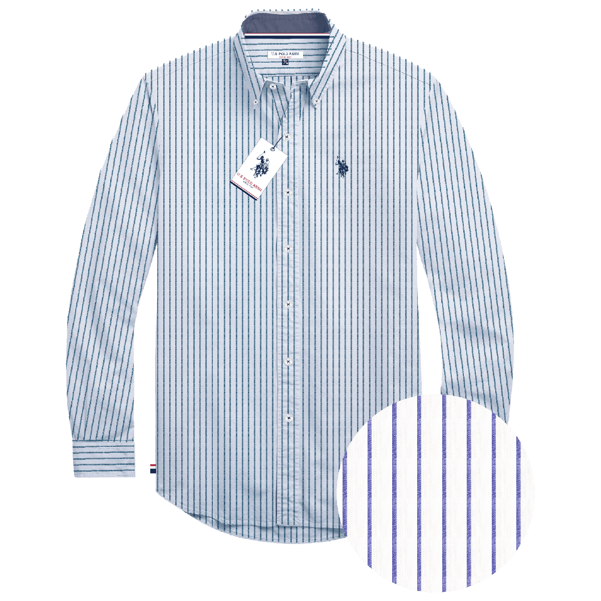 Camisa Manga Larga Hombre Estampada www.treshop.com.co
