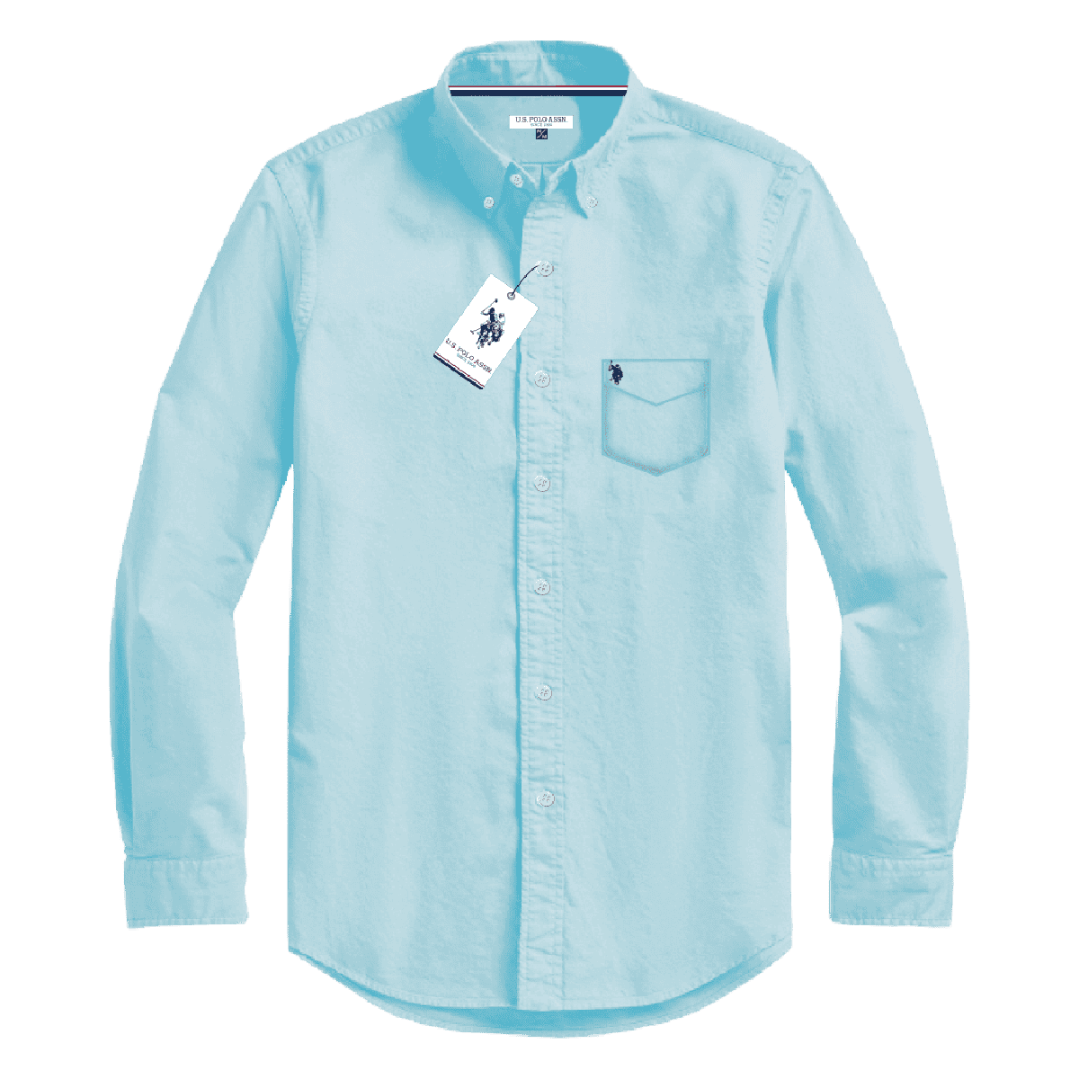 Camisa Manga Larga Hombre Unicolor www.treshop.com.co