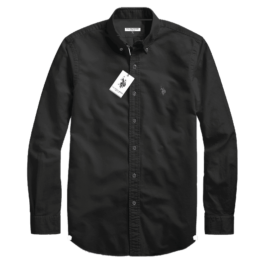 Camisa Manga Larga Hombre Unicolor www.treshop.com.co