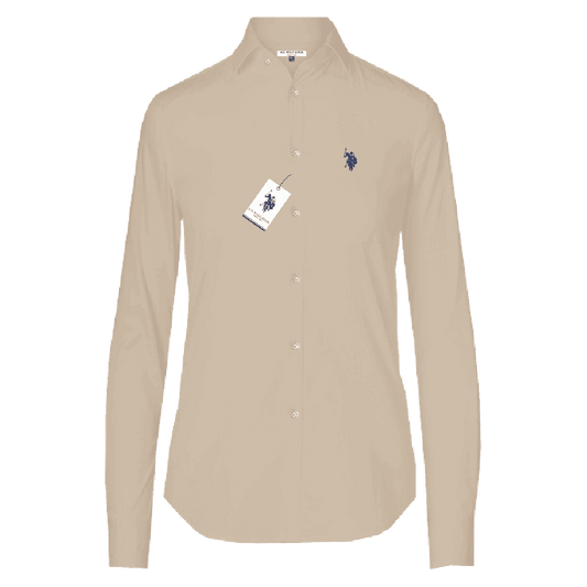 Camisa Manga Larga Mujer Unicolor www.treshop.com.co