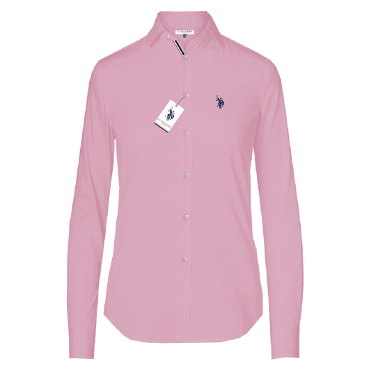 Camisa Manga Larga Mujer Unicolor www.treshop.com.co