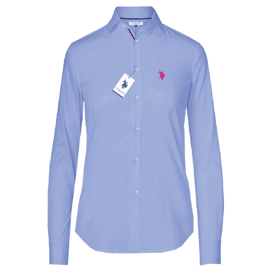 Camisa Manga Larga Mujer Unicolor www.treshop.com.co