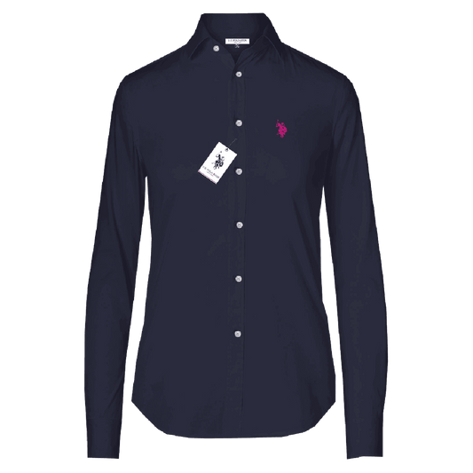 Camisa Manga Larga Mujer Unicolor www.treshop.com.co