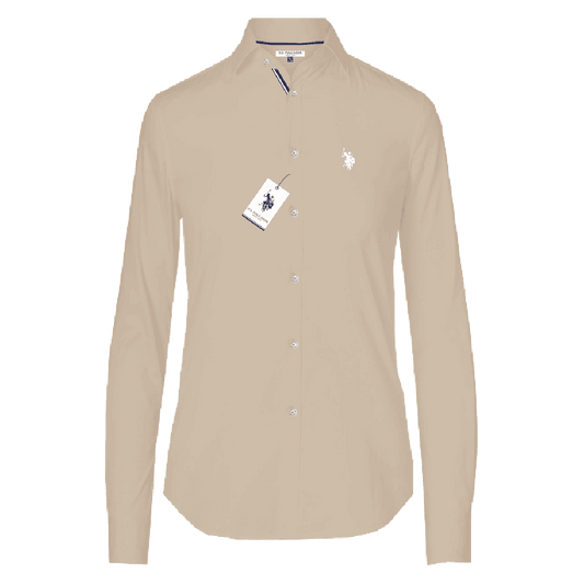 Camisa Manga Larga Mujer Unicolor www.treshop.com.co