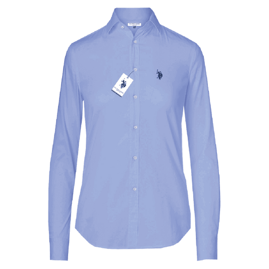 Camisa Manga Larga Mujer Unicolor www.treshop.com.co
