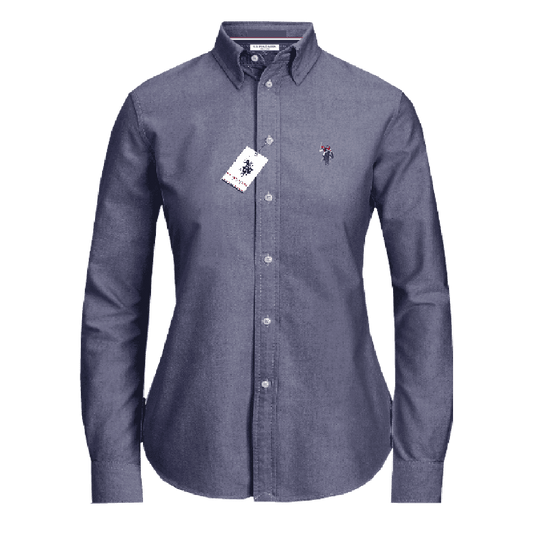 Camisa Manga Larga Mujer Unicolor www.treshop.com.co