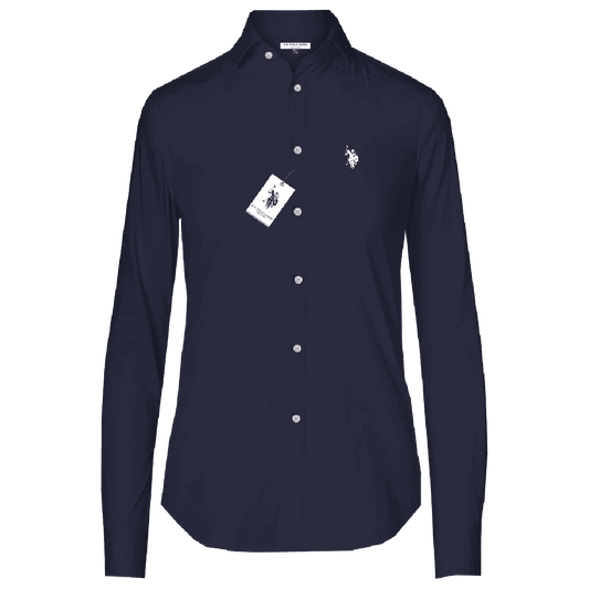 Camisa Manga Larga Mujer Unicolor www.treshop.com.co