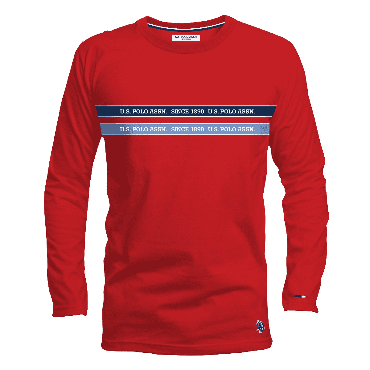 Camiseta Hombre Estampada Manga Larga www.treshop.com.co
