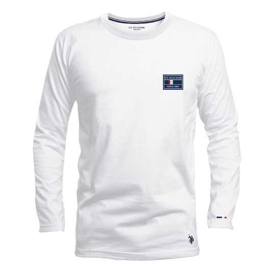Camiseta Hombre Estampada Manga Larga www.treshop.com.co