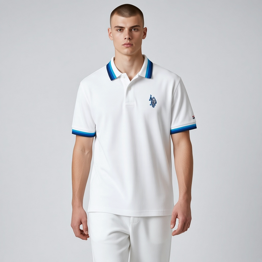 Polo Hombre Estampado Big Size