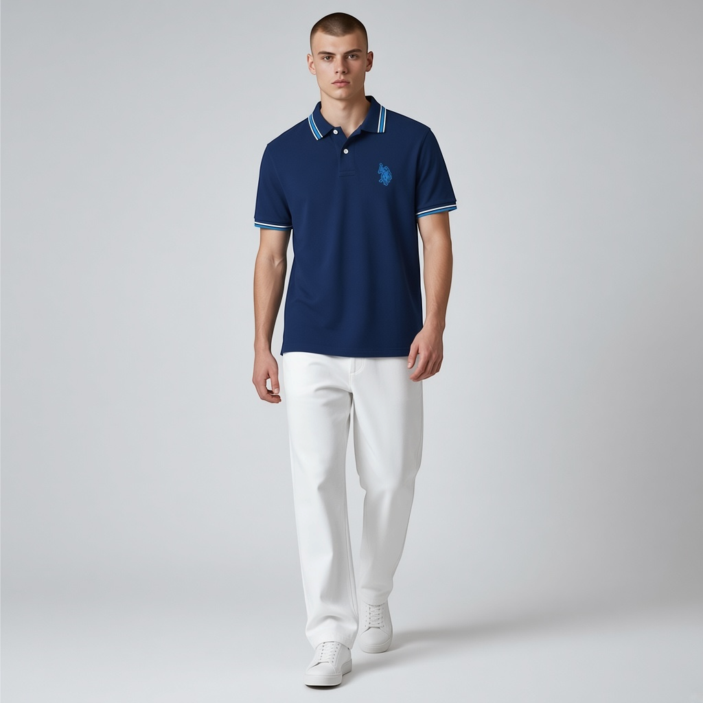 Polo Hombre Estampado