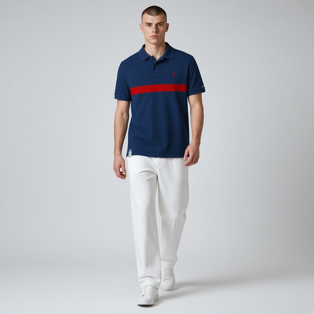 Polo Hombre Estampado