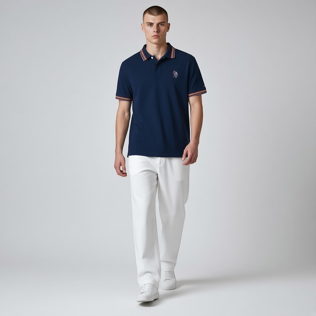 Polo Hombre Estampado