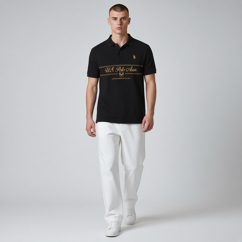 Polo Hombre Estampado