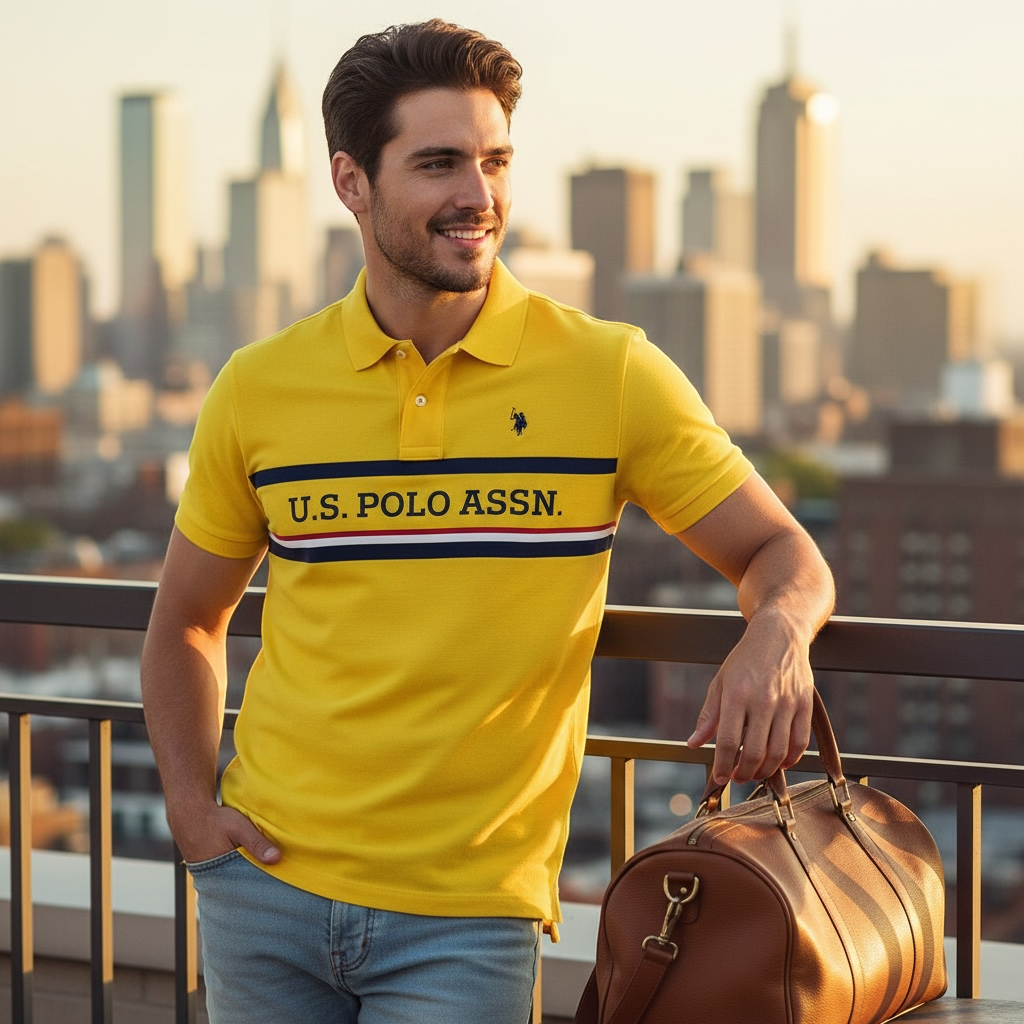 Polo Hombre Estampado