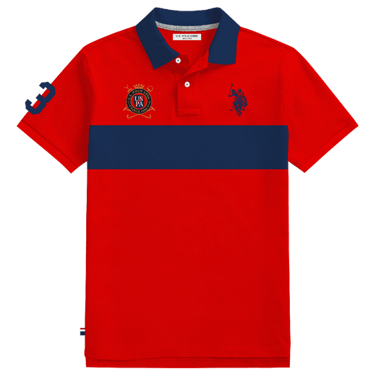 Polo Hombre Estampado Big Size www.treshop.com.co