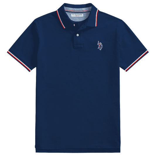 Polo Hombre Estampado Big Size www.treshop.com.co