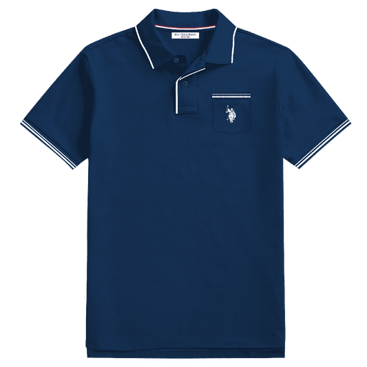 Polo Hombre Estampado Big Size www.treshop.com.co