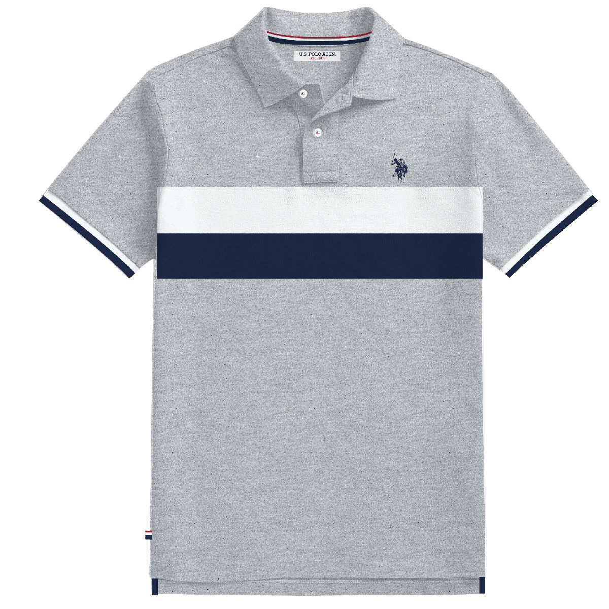 Polo Hombre Estampado Big Size www.treshop.com.co