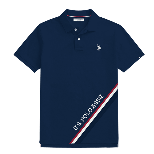 Polo Hombre Estampado Big Size www.treshop.com.co