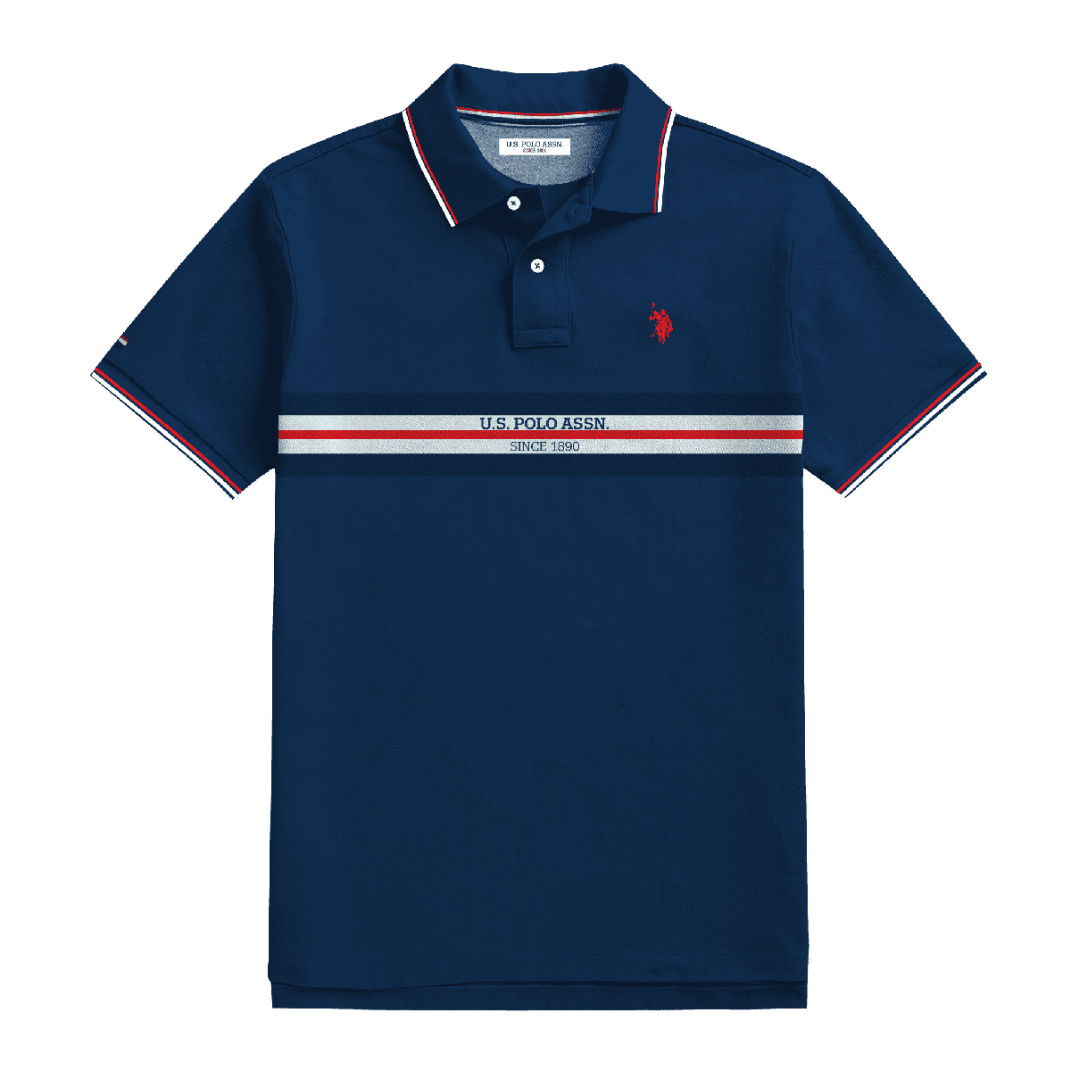 Polo Hombre Estampado www.treshop.com.co