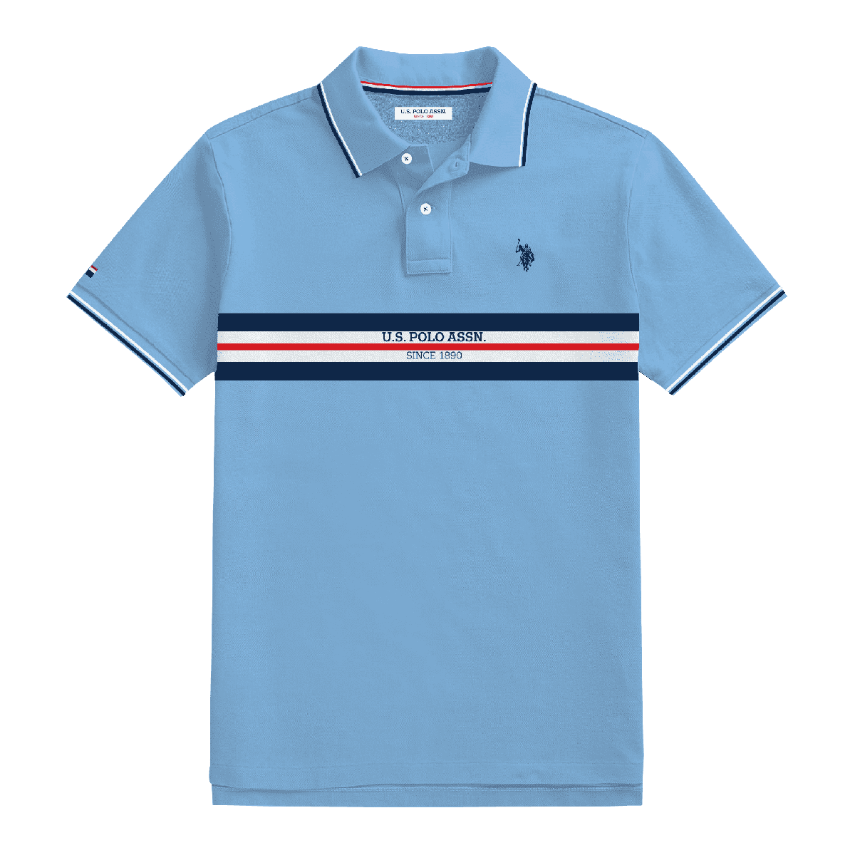 Polo Hombre Estampado www.treshop.com.co
