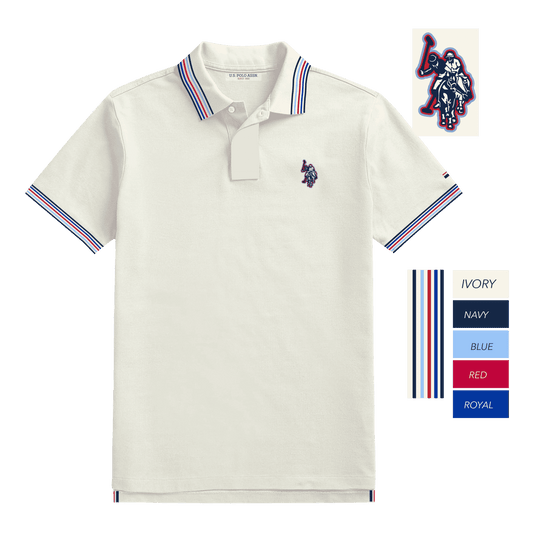 Polo Hombre Estampado www.treshop.com.co