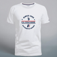 Camiseta blanca de algodón www.treshop.com.co con logo estampado de U.S. Polo Assn. en el pecho, corte regular fit.