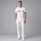 Camiseta blanca de algodón para hombre www.treshop.com.co con logo USPA 1890 y corte amplio, estilo casual y moderno.